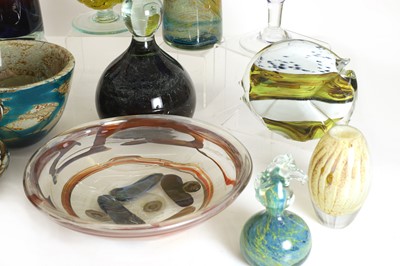 Lot 156 - A collection of Mdina glass items