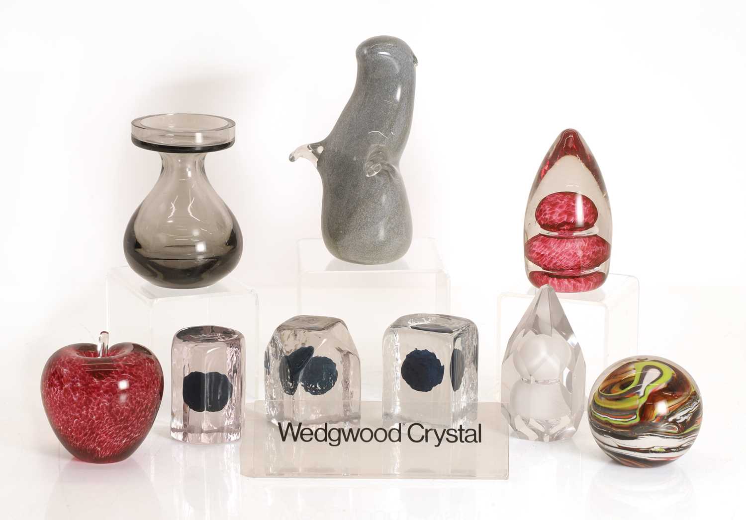 Lot 155 - A collection of Wedgwood glass items