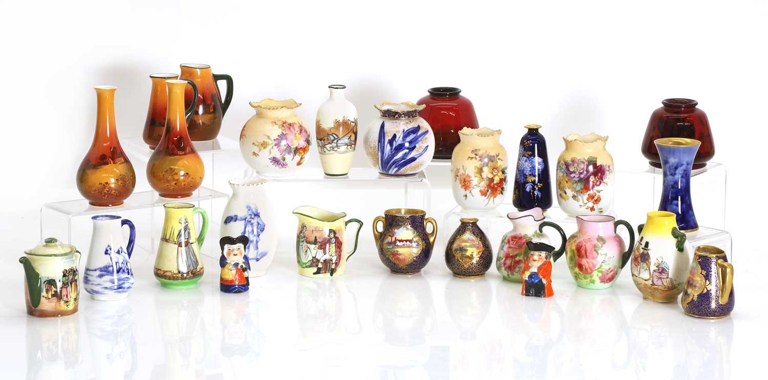 Lot 109 - A large collection of Doulton miniatures