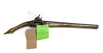 Lot 381 - An Ottoman Miquelet pistol
