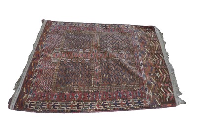 Lot 436 - A Persian 'Hatchli' design door hanging