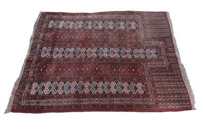 Lot 435 - A Yomut wool prayer rug