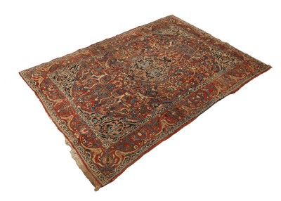Lot 433 - A Kashan wool rug