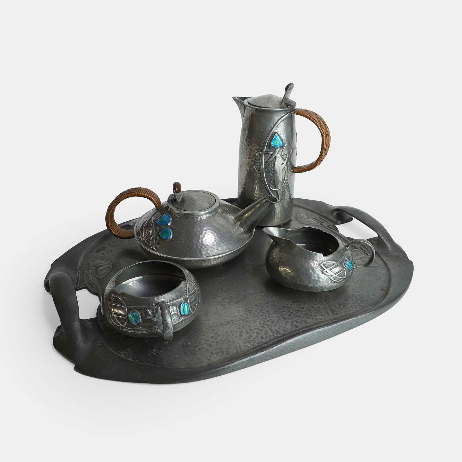 Lot 4 - Archibald Knox (British, 1864-1933) for Liberty & Co.