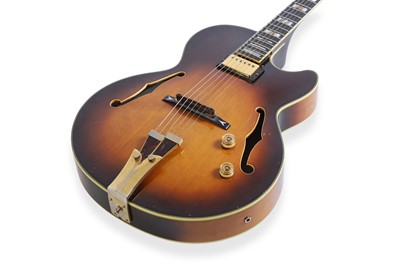Lot 24 - An 1979 Ibanez George Benson GB20 semi-acoustic electric guitar