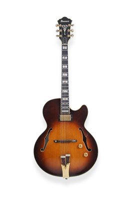 Lot 24 - An 1979 Ibanez George Benson GB20 semi-acoustic electric guitar