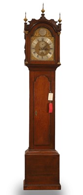 Lot 204 - A mahogany cased 8-day longcase clock