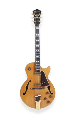 Lot 26 - A 1989 Ibanez George Benson GB10 semi-acoustic electric guitar