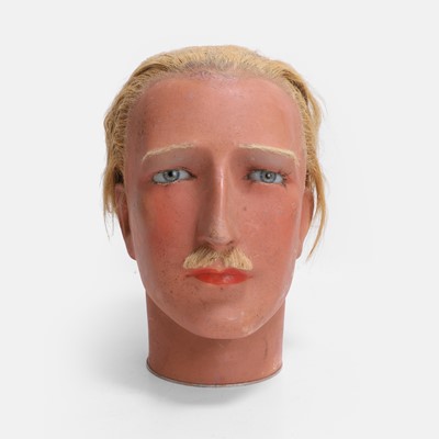 Lot 161 - A painted mannequin head