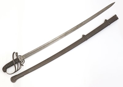 Lot 313 - An 1822 pattern Officer's sword and scabbard