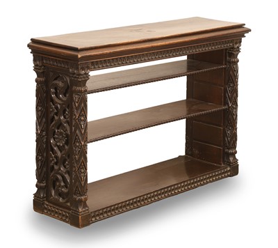 Lot 545 - A small Gothic tracery bookcase
