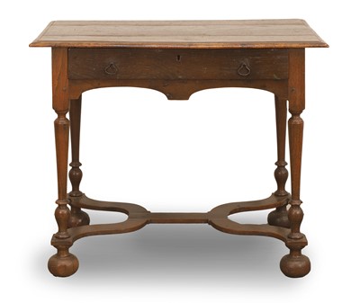 Lot 532 - A William and Mary oak side table