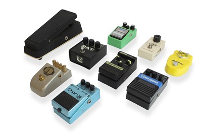 Lot 4 - A selection of guitar effects pedals