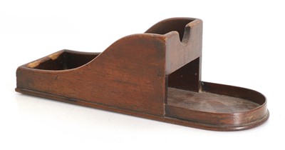 Lot 532A - A mahogany wine bottle stand