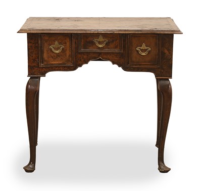 Lot 536A - A George II figured walnut side table