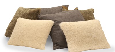 Lot 411 - Six wool cushions by Shepherd of Sweden