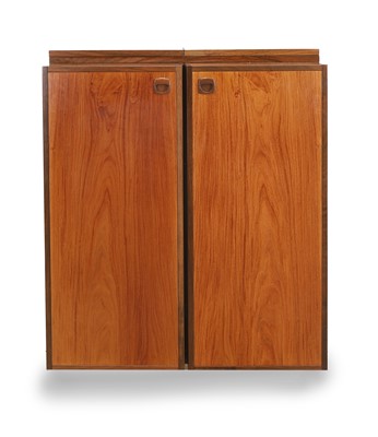 Lot 547A - A teak cocktail bar