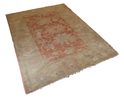 Lot 422 - A Ziegler-style wool carpet