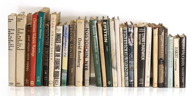 Lot 401 - A collection of British art books