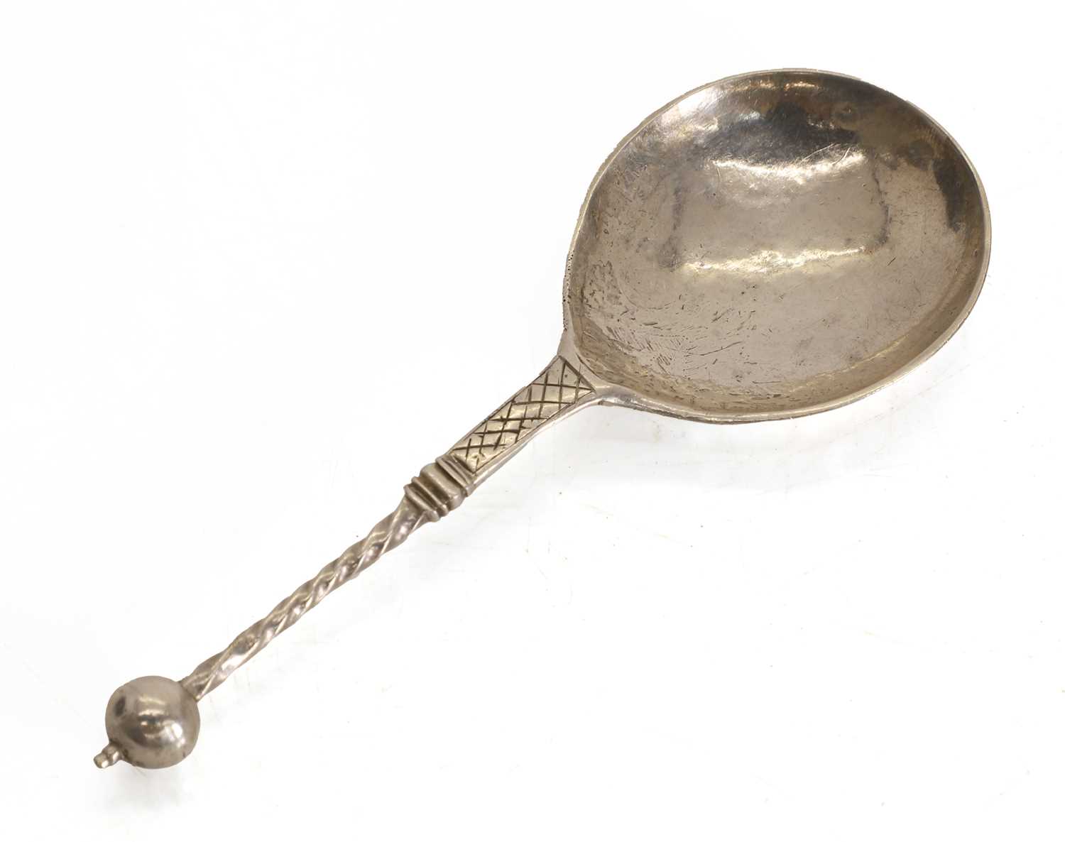 Lot 28 - A silver spoon