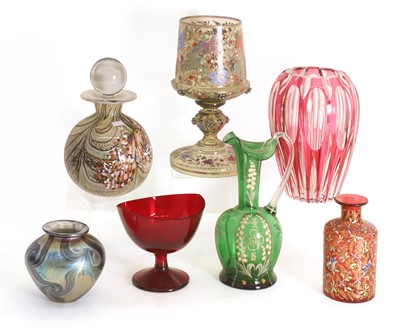 Lot 154 - A collection of glassware