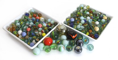 Lot 152 - A collection of glass marbles