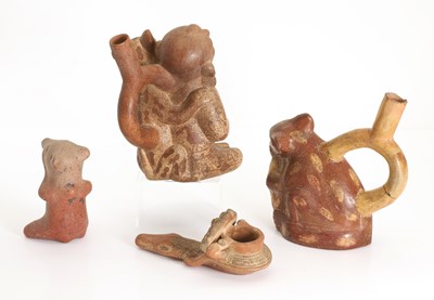 Lot 348 - A group of Peruvian pottery