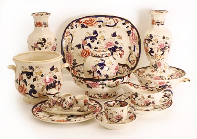 Lot 102 - A Masons Ironstone porcelain dinner service