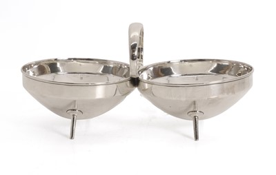 Lot 9 - Christopher Dresser for Hukin & Heath, a silver plated bon bon dish