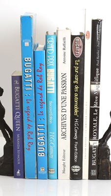 Lot 401 - A quantity of Bugatti related books