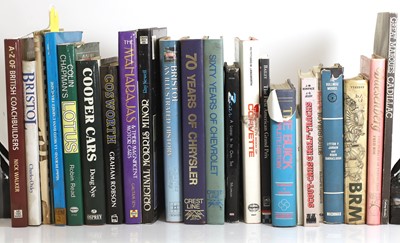 Lot 406 - A quantity of motoring related books
