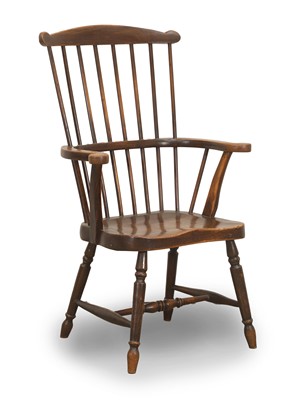 Lot 532 - An ash Windsor chair