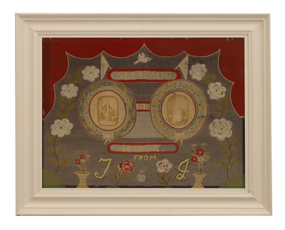 Lot 315 - A country house needlework sampler