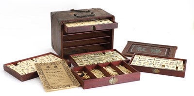 Lot 54 - A majong set