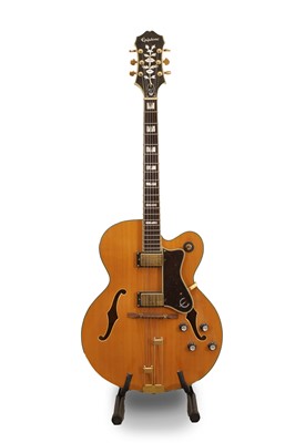 Lot 356 - A 2012 Epiphone Broadway hollowbody electric guitar