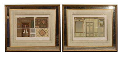 Lot 327 - Two framed lithographs