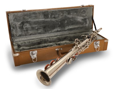 Lot 359 - A straight soprano saxophone